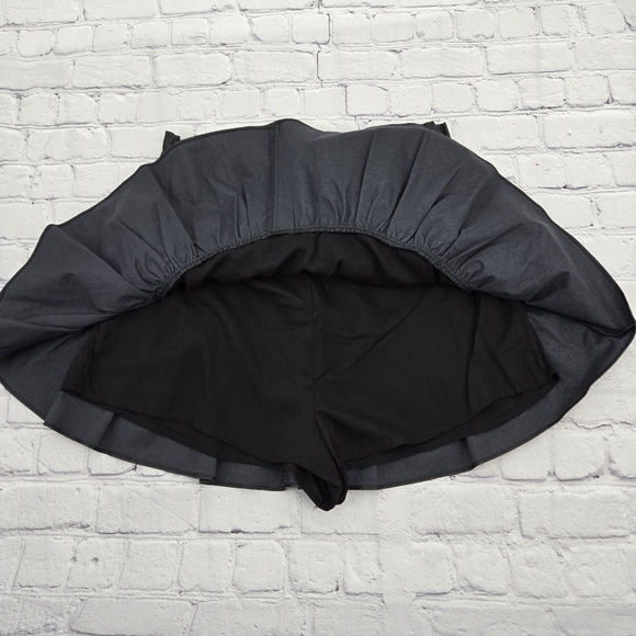 Black Mini Ruffled the impeccable pig Skort - Picture 5 of 10
